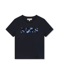 T-shirt en coton - Bleu Cargo