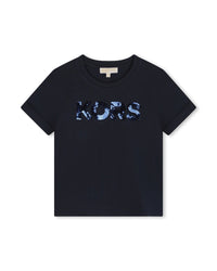T-shirt en coton - Bleu Cargo