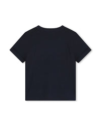 T-shirt en coton - Bleu Cargo