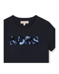 T-shirt en coton - Bleu Cargo
