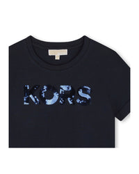 T-shirt en coton - Bleu Cargo