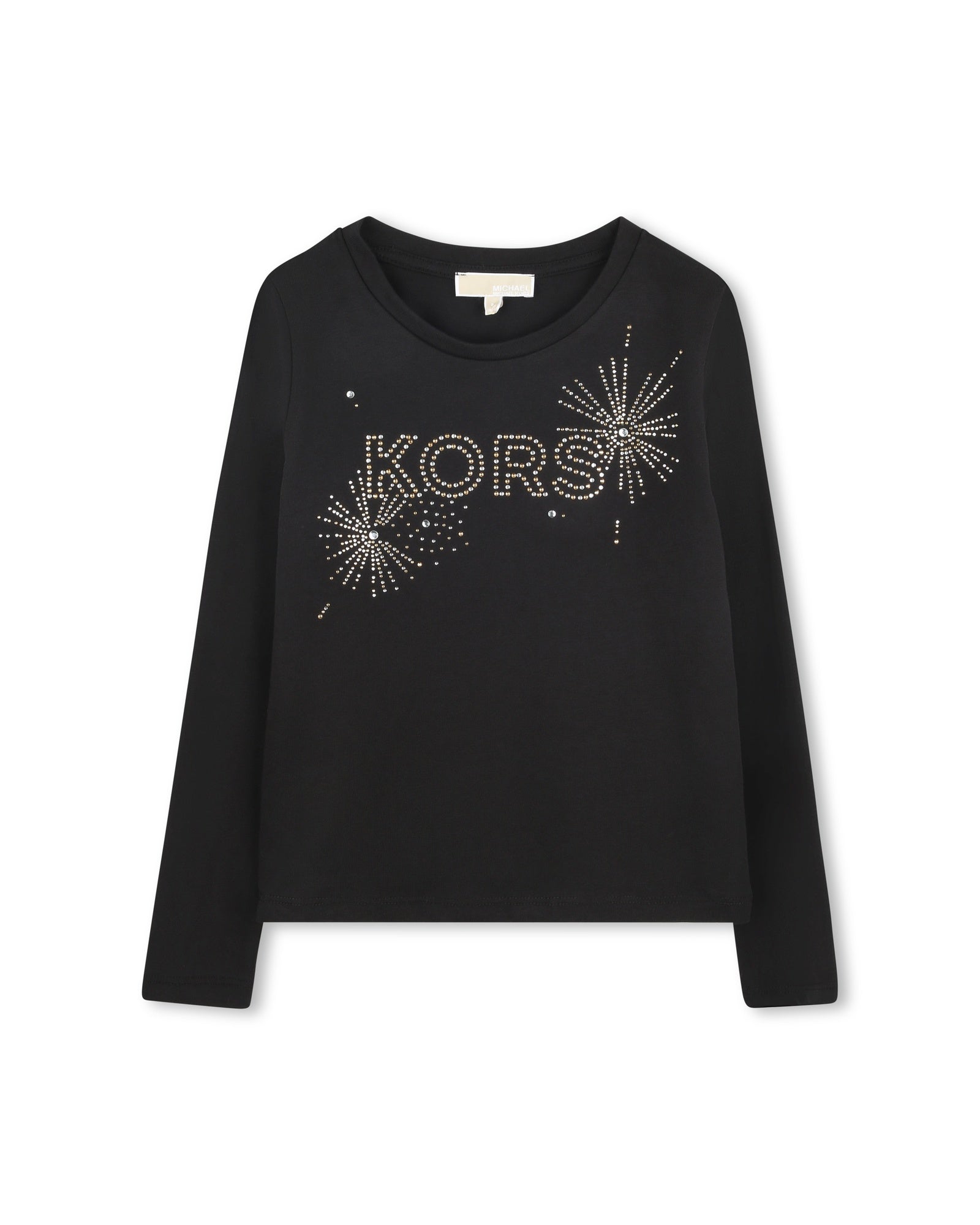 T-shirt manches longues en coton - Black