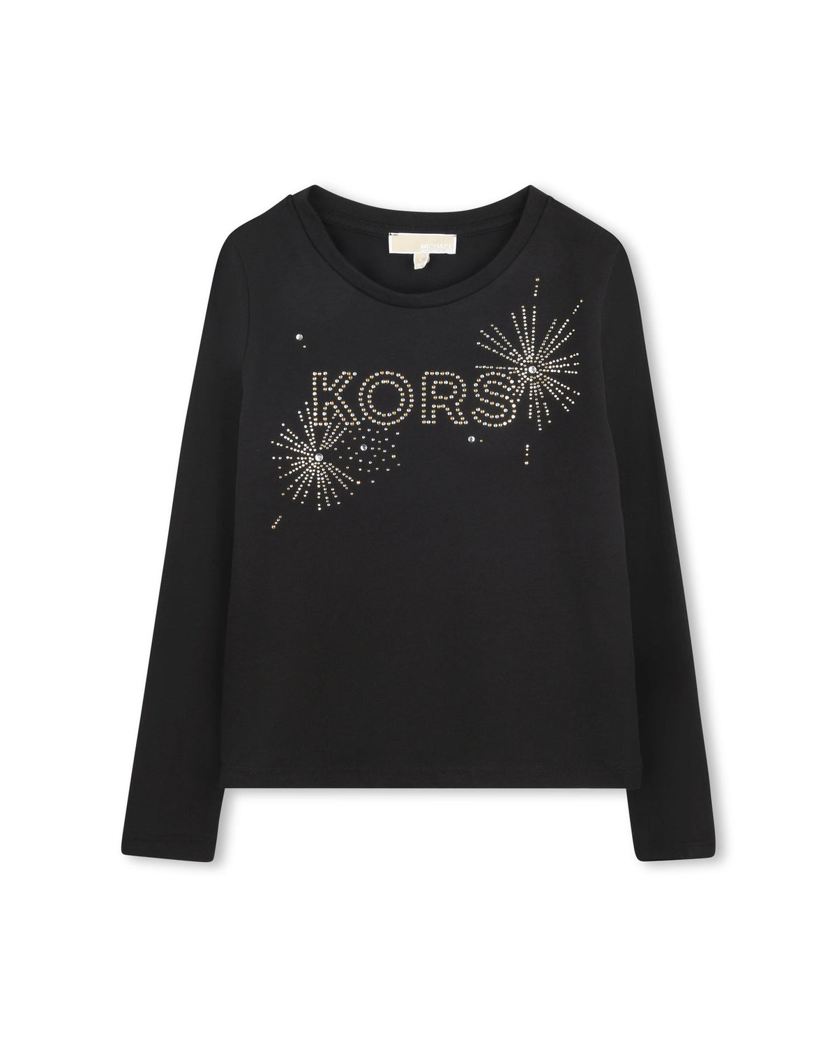 T-shirt manches longues en coton - Black