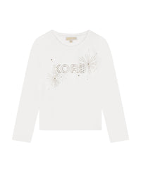 T-shirt manches longues en coton - Off White