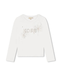 T-shirt manches longues en coton - Off White