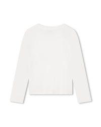 T-shirt manches longues en coton - Off White