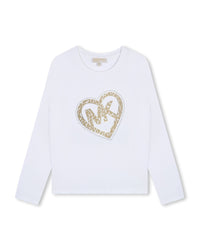 T-shirt manches longues en coton - Off White