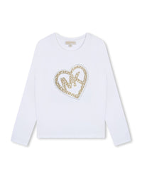 T-shirt manches longues en coton - Off White