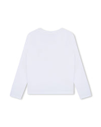 T-shirt manches longues en coton - Off White