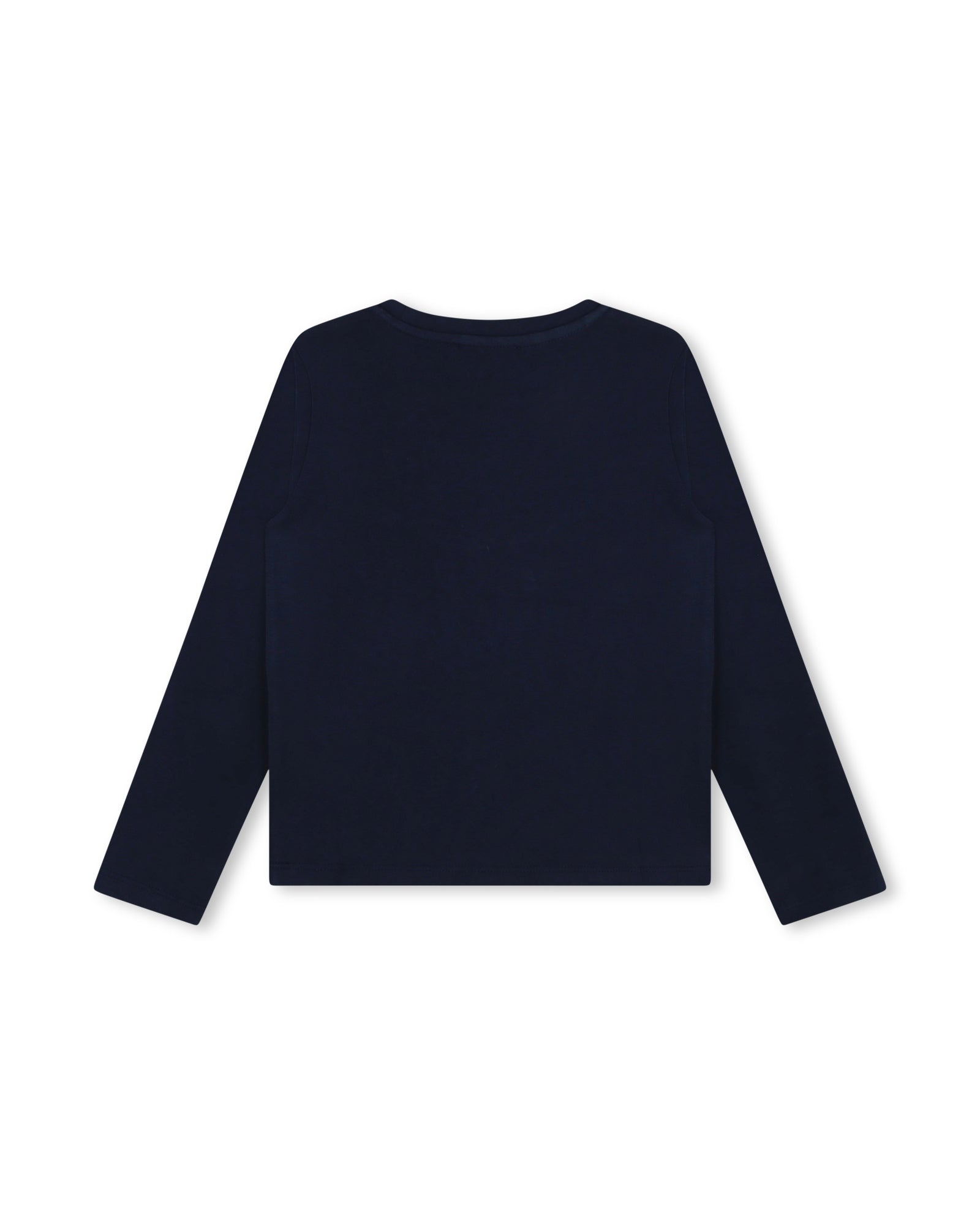 T-shirt manches longues en coton - Bleu Cargo
