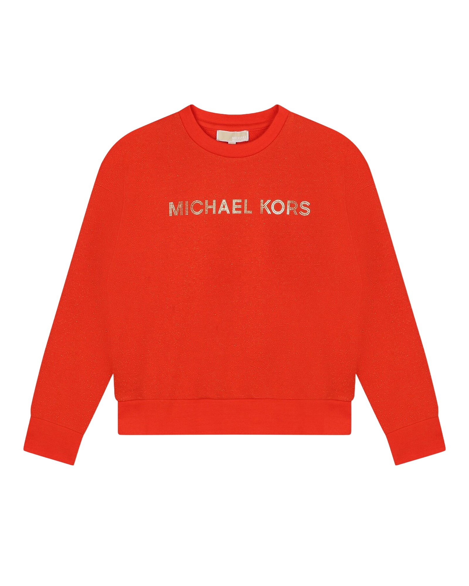 Round-neck sweatshirt - Chile Red