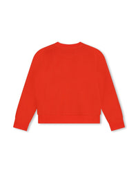 Sweatshirt à col rond - Chile Red