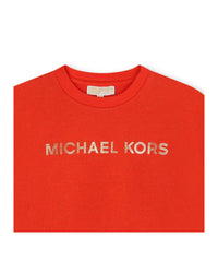 Round-neck sweatshirt - Chile Red