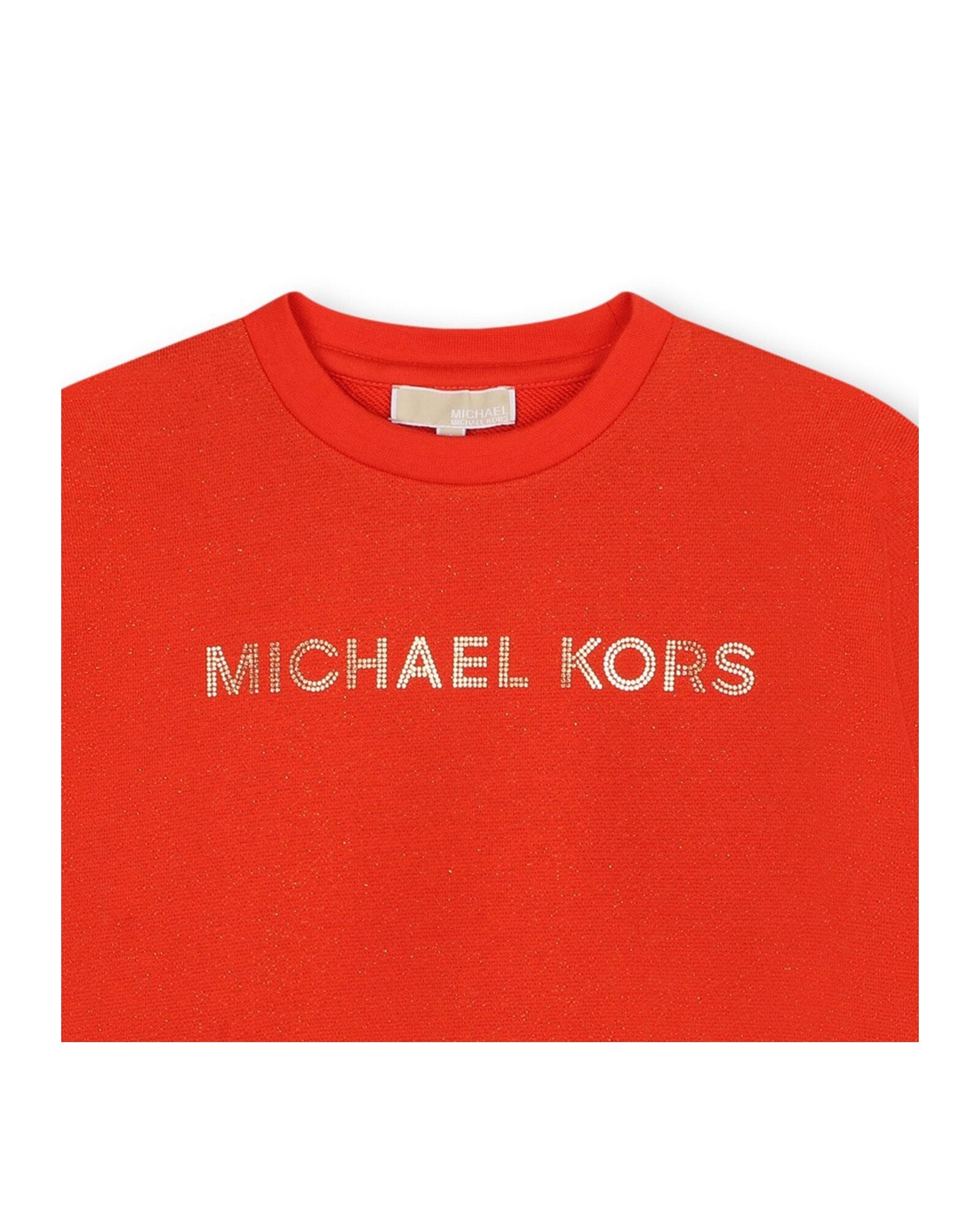 Round-neck sweatshirt - Chile Red