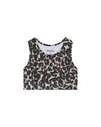 Printed bra - Beige and Black