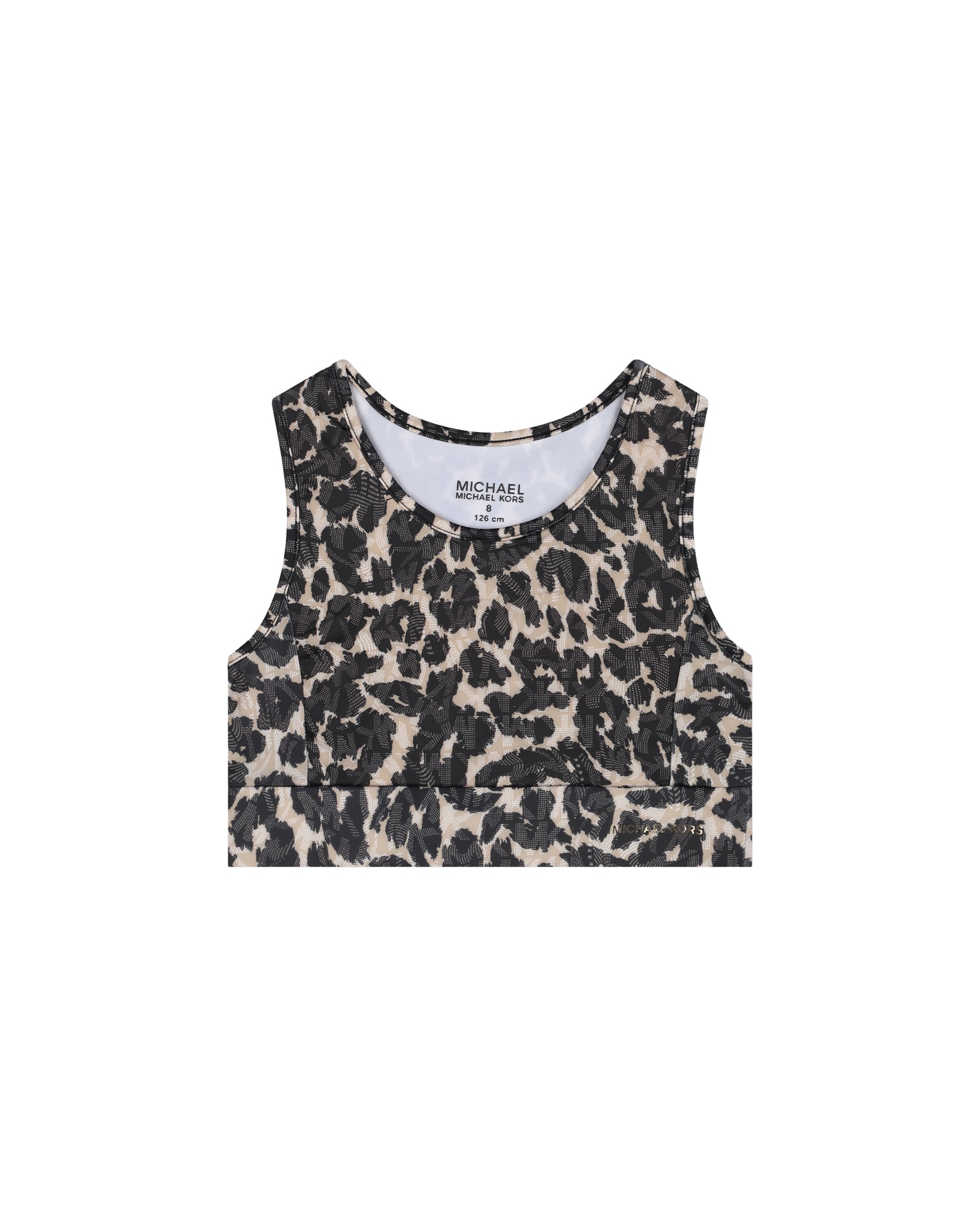 Printed bra - Beige and Black