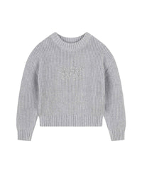 Cotton jumper - Heather Grey