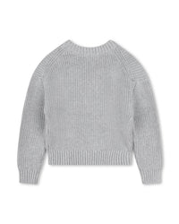 Cotton jumper - Heather Grey