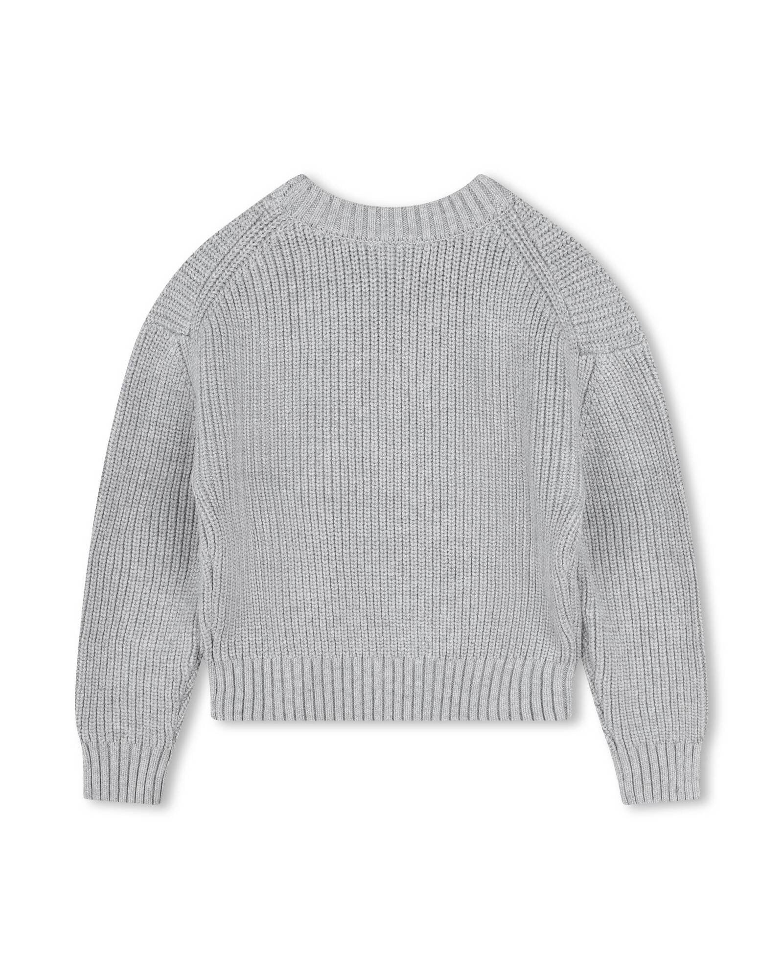 Cotton jumper - Heather Grey