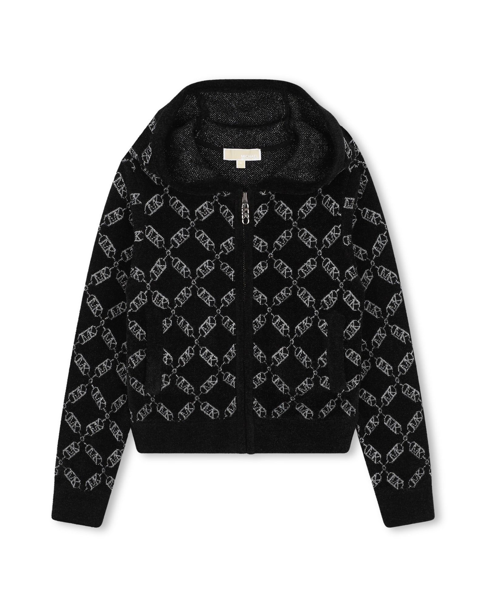 Cardigan A Capuche - Black