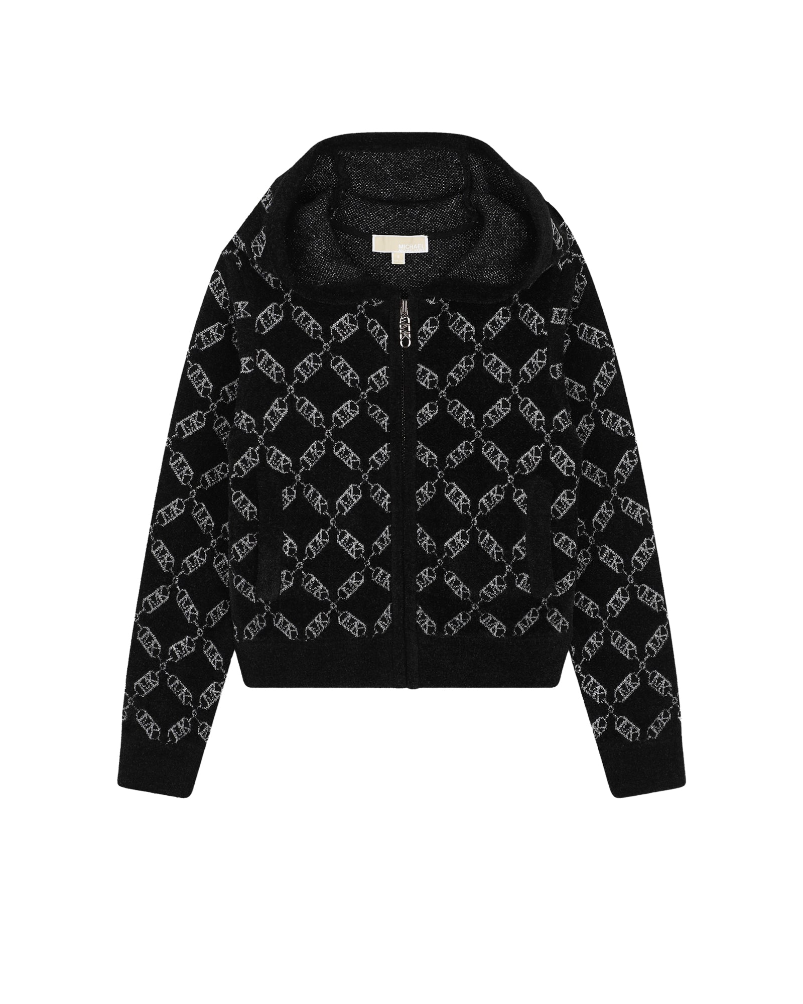 Hooded cardigan - Black
