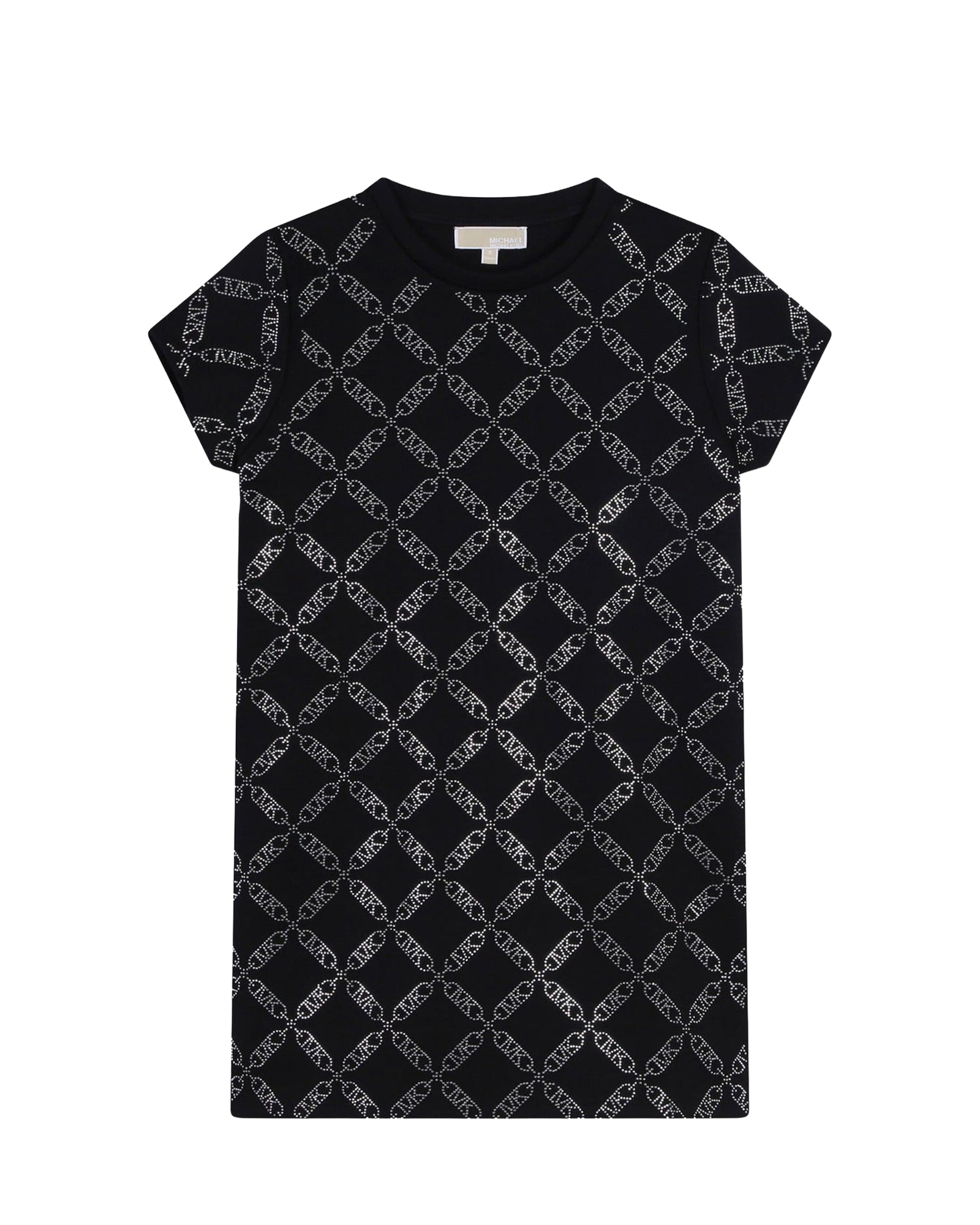 Shift dress with logo - Black