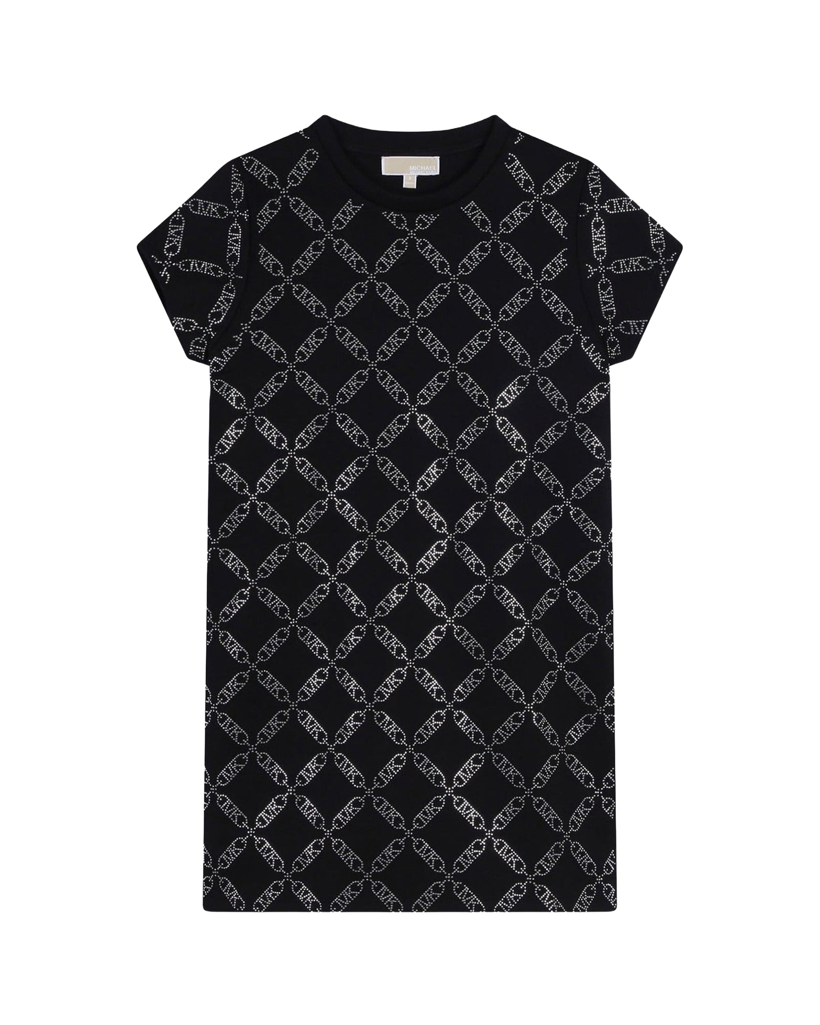 Robe droite avec logo - Black