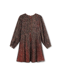 Robe plissée et imprimée - Chile Red