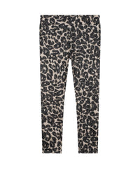 Legging avec logo - Beige Noir