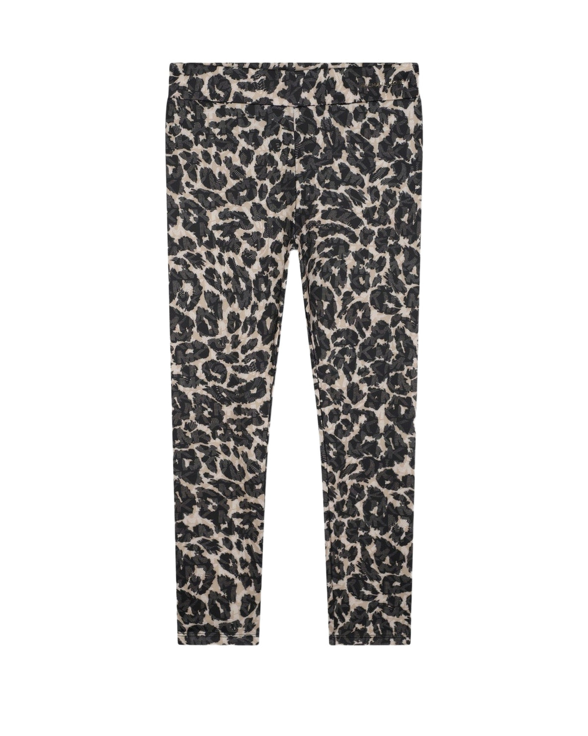Legging avec logo - Beige Noir