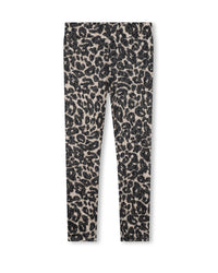 Legging avec logo - Beige Noir