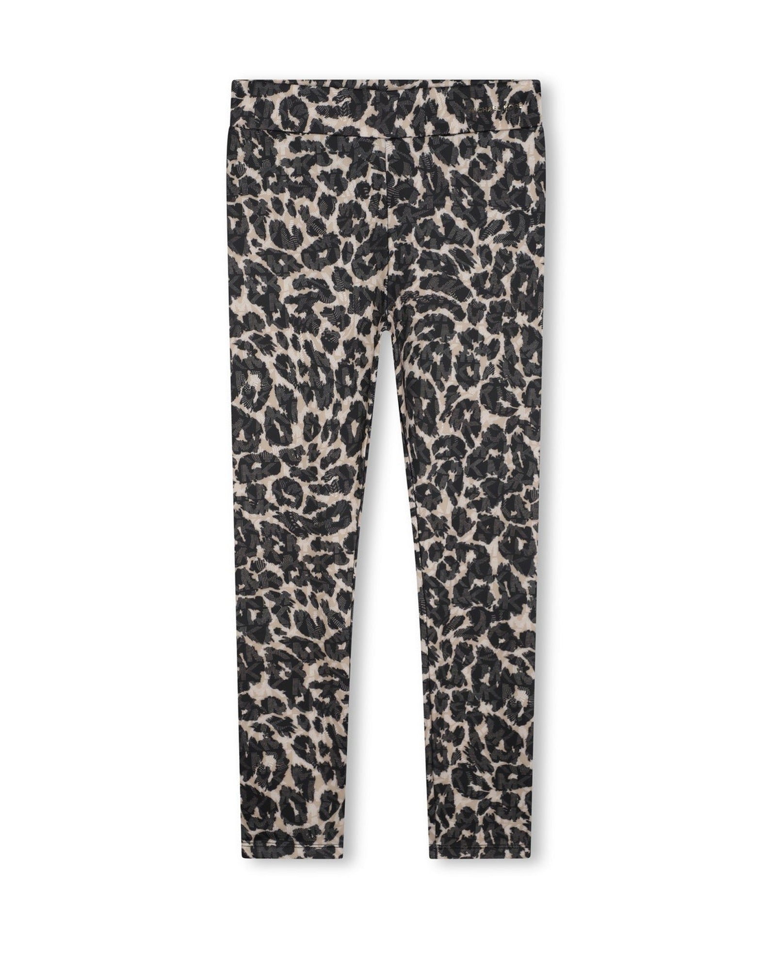 Legging avec logo - Beige Noir