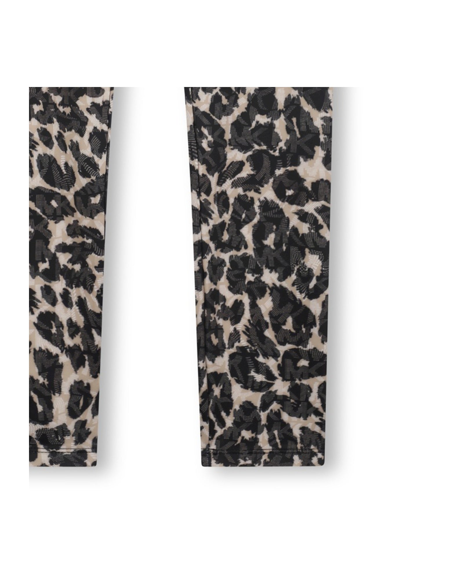 Legging avec logo - Beige Noir