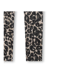 Legging avec logo - Beige Noir