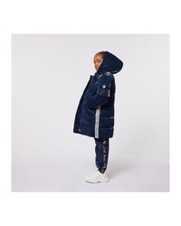 Cotton jogging suit - Cargo blue
