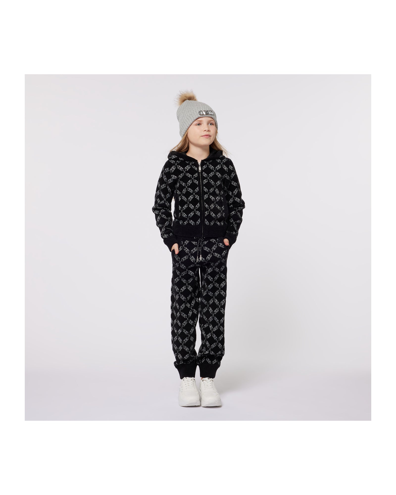 Pantalon en maille - Black