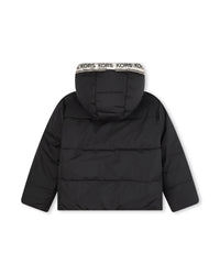 Reversible down jacket - Beige Black