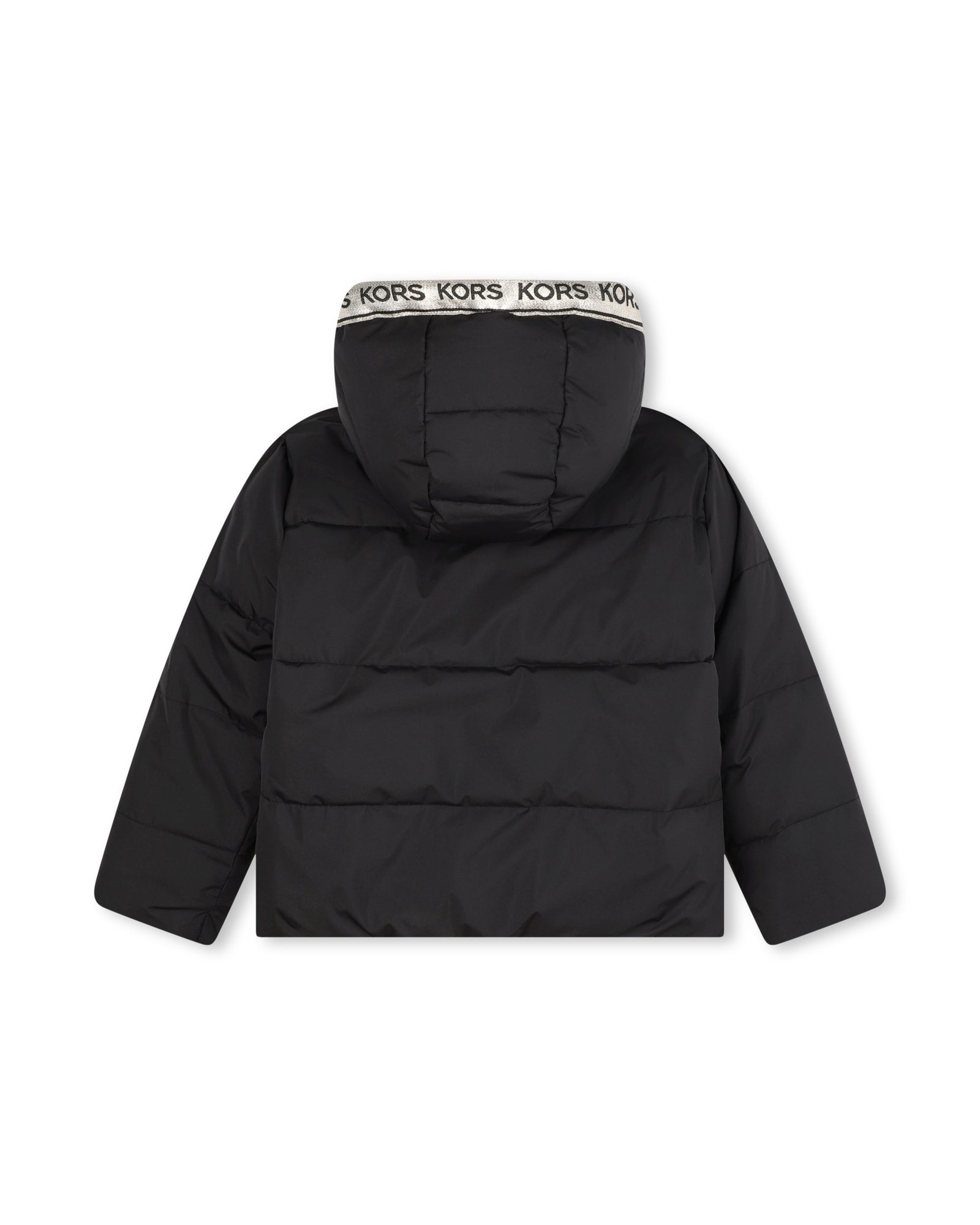 Reversible down jacket - Beige Black