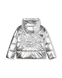 Doudoune à capuche - Silver