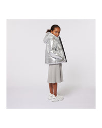 Hooded jacket - Silver