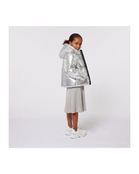 Doudoune à capuche - Silver