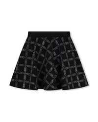Jupe avec logo - Black