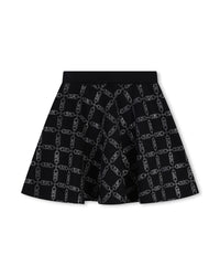 Jupe avec logo - Black
