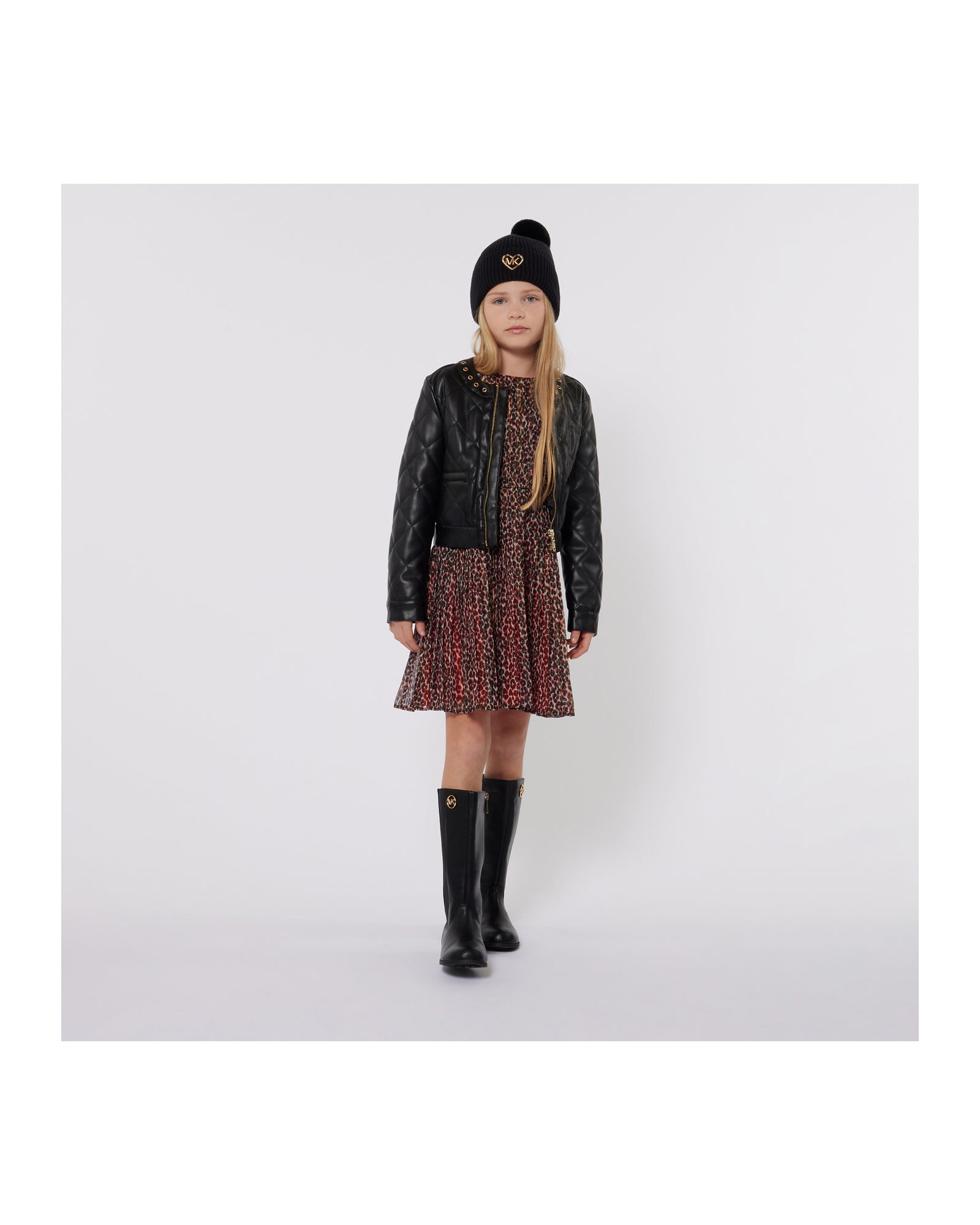 Bonnet en coton - Black