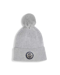 Bonnet en coton - Gris Chiné