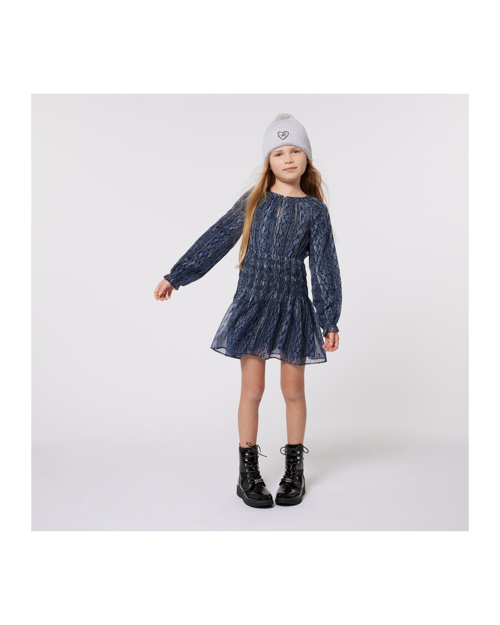 Cotton hat - Mottled Grey