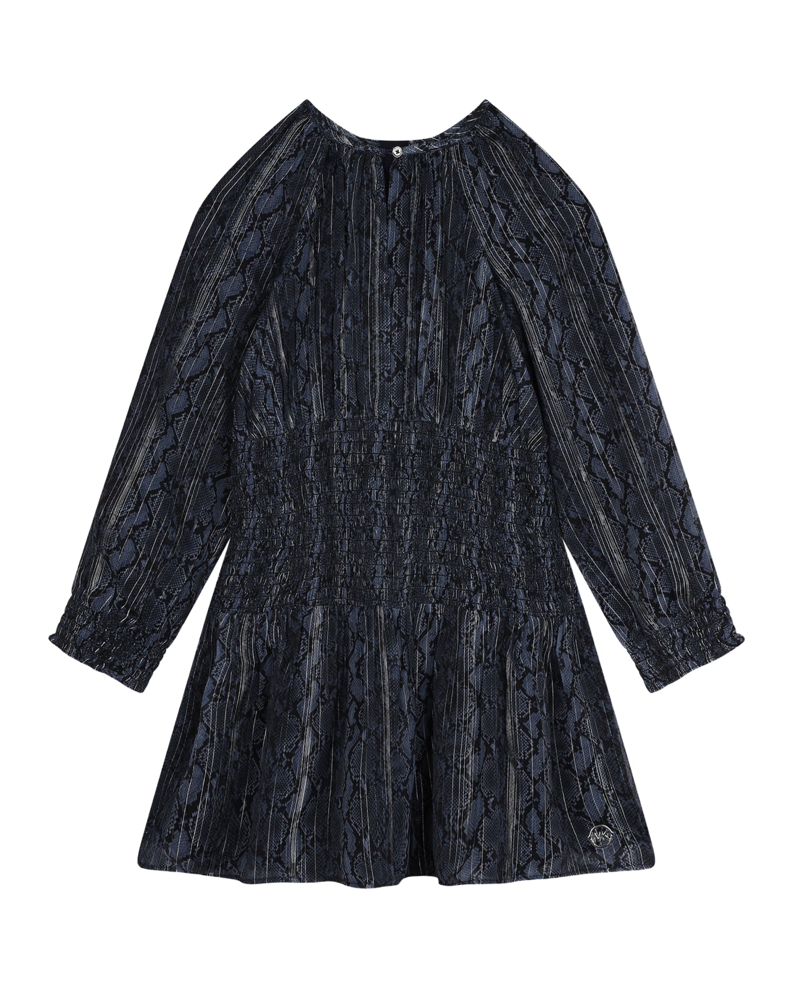 Robe à manches avec logo - Bleu Cargo