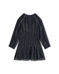 Robe à manches avec logo - Bleu Cargo