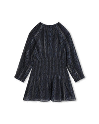 Robe à manches avec logo - Bleu Cargo