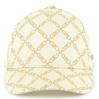 Casquette avec logo en coton - Riz